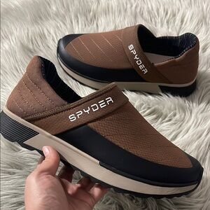 Spyder Men's Brown Slip-On Shoes